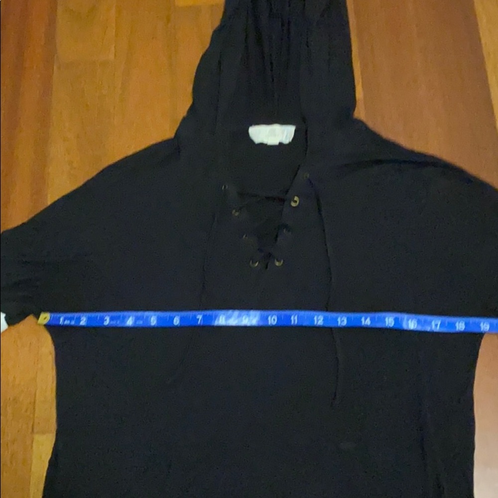 Pink Republic black hoodie shirt - Picture 2 of 6